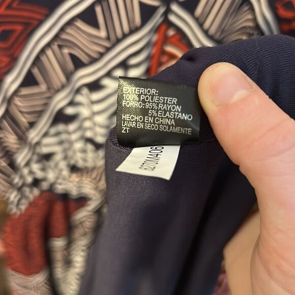 Gianni Bini Women's Size XS New Fit and Flare Mini Pullover V Neck Dress - Picture 7 of 8